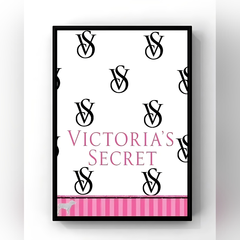 Victoria's Secret 8 1/2"x11" Framed Wall Art